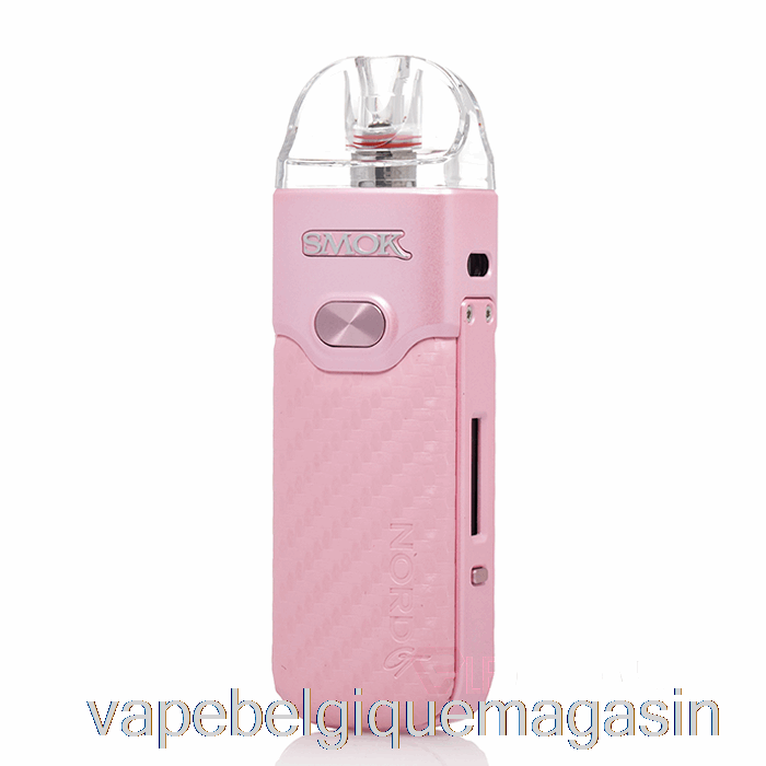 Vape Belgique Smok Nord Gt 80w Pod System Cuir Rose Pâle